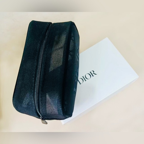 Dior Beauty Black Mesh Pouch - NIB/GWP - Picture 6 of 8